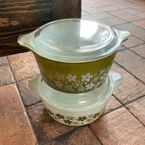 Pyrex Casserole bowls vintage